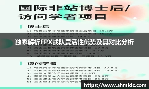 独家解析FPX战队灵活性优势及其对比分析