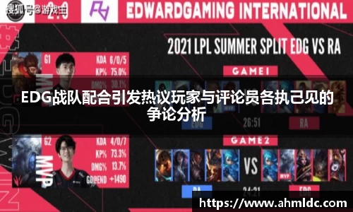 EDG战队配合引发热议玩家与评论员各执己见的争论分析