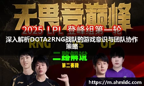 深入解析DOTA2RNG战队的游戏意识与团队协作策略